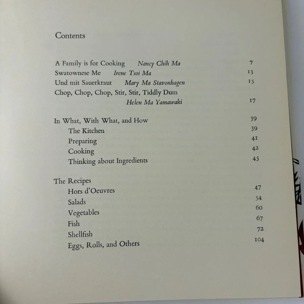Dont Lick The‎ Chopsticks Chinese Cookbook The Ma Family 1973 Hardcover